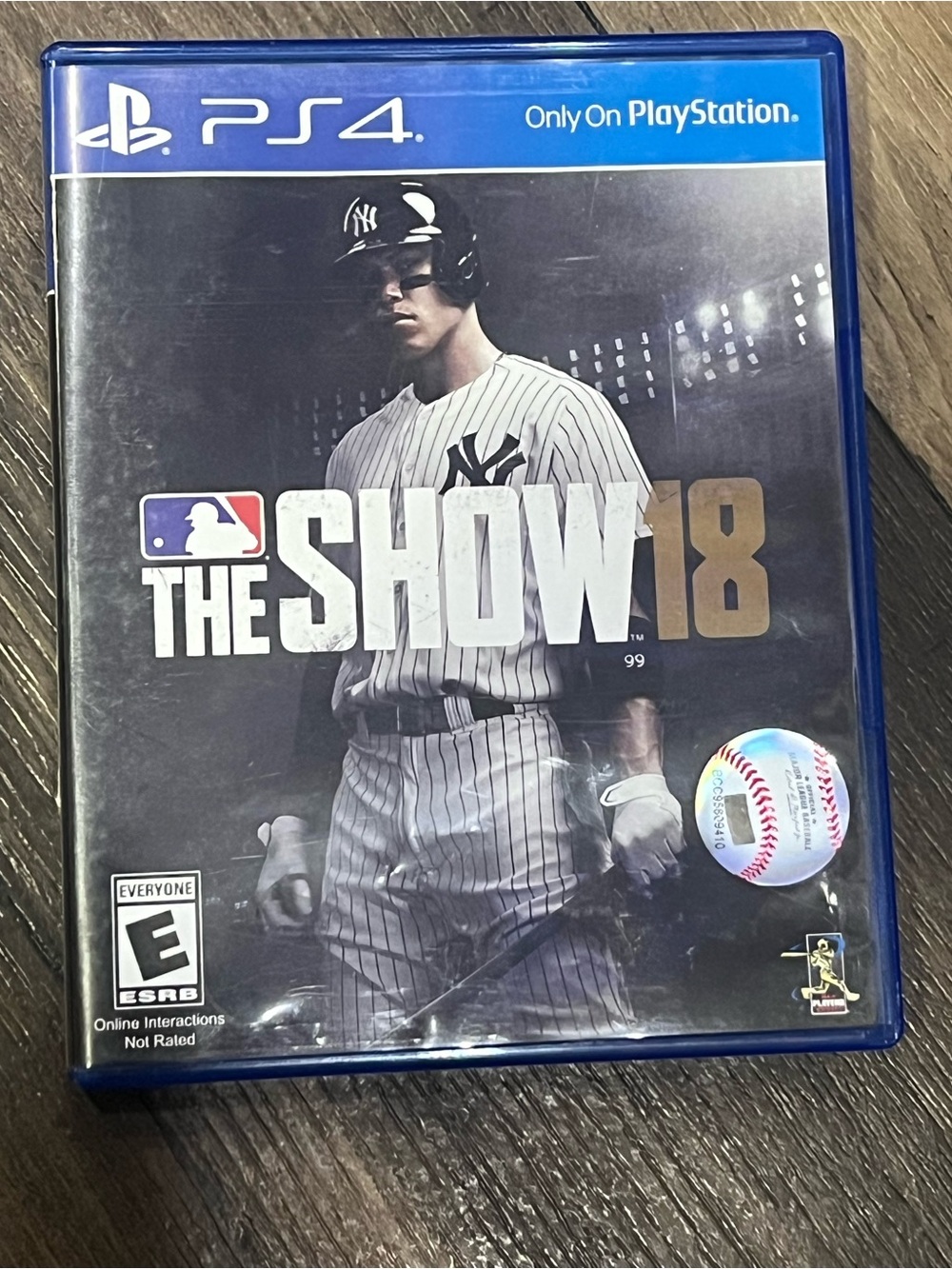 MLB The Show 18 PS4 Video Game Aaron Judge Cover